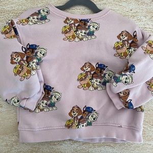 Zara paw patrol sweatshirt